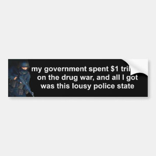 my government spent $1 trillion bumper sticker