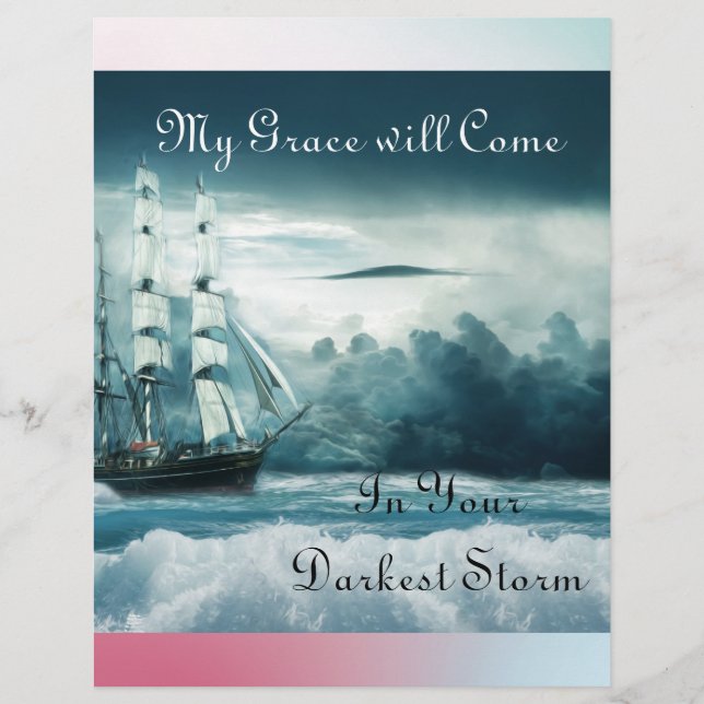My Grace Will Come/My Peace Will Come Stationary (Front)