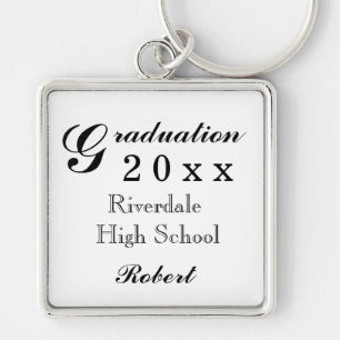 My Graduation Keepsakes Key Ring