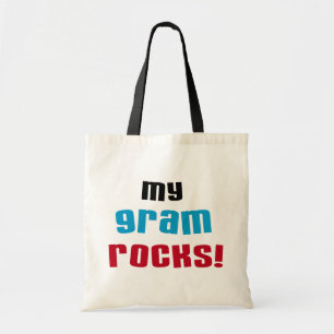 My Gram Rocks T-shirts and Gifts Tote Bag