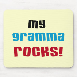 My Gramma Rocks T-shirts and Gifts Mouse Pad