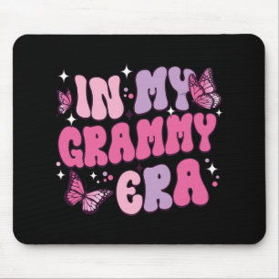 My Grammy Era Funny Butterfly Groovy Retro Mothers Mouse Pad