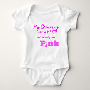 My Grammy is my hero, that's why I wear PINK Baby Bodysuit