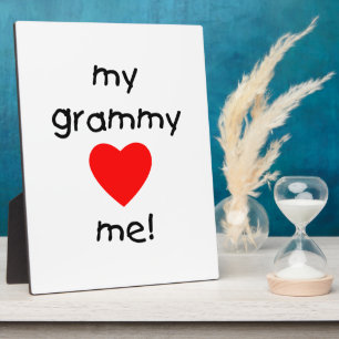 my grammy loves me plaque