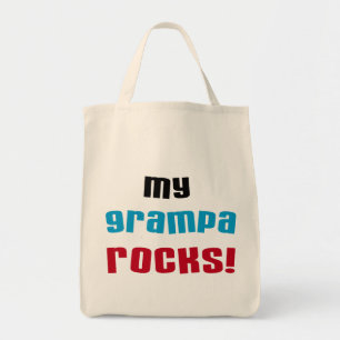 My Grampa Rocks T shirts and Gifts Tote Bag