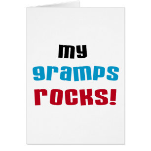My Gramps Rocks T-shirts and Gifts