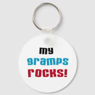 My Gramps Rocks T-shirts and Gifts Key Ring