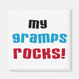 My Gramps Rocks T-shirts and Gifts Magnet