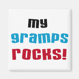 My Gramps Rocks T-shirts and Gifts Magnet