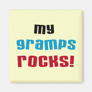 My Gramps Rocks T-shirts and Gifts Magnet