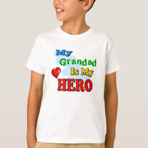 My Grandad Is My Hero – Insert your own name T-Shirt