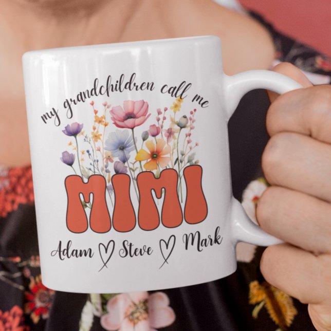 My Grandchildren Call Me Mimi Mug (Creator Uploaded)