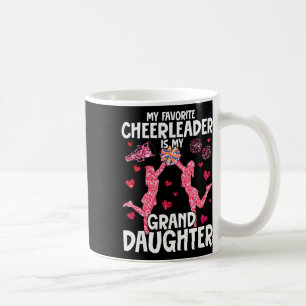 My Granddaughter Cheer Grandma Cheerleading Grandm Coffee Mug