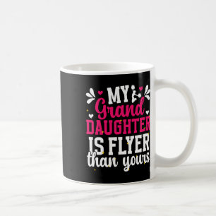 My Granddaughter Is Flyer Cheer Granny Of A Cheerl Coffee Mug