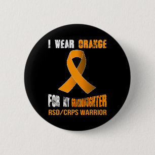 MY GRANDDAUGHTER - MY RSDCRPS WARRIOR 6 CM ROUND BADGE