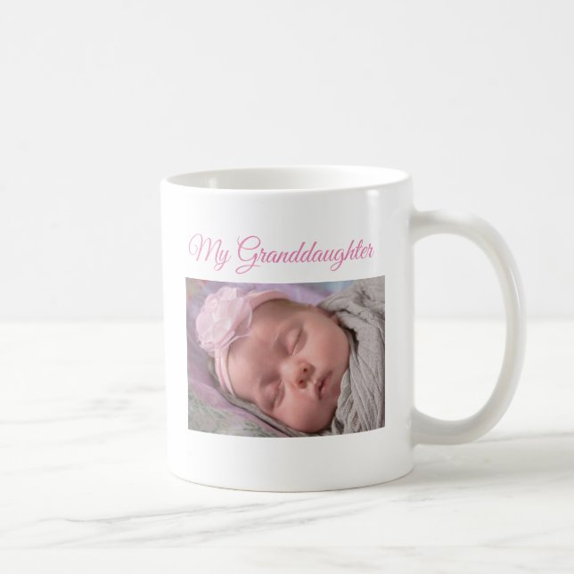 My Granddaughter Personalised Photo Coffee Mug (Right)