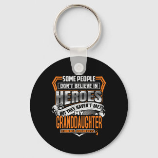 My Granddaughters Fight Is My Fight Leukaemia Awar Key Ring