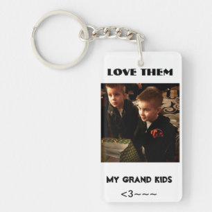 my grandkids key ring