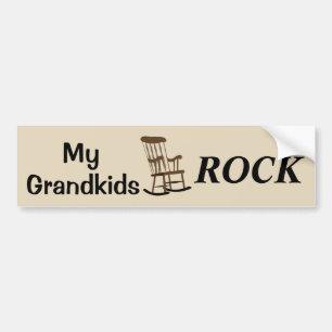 My Grandkids ROCK Bumper Sticker