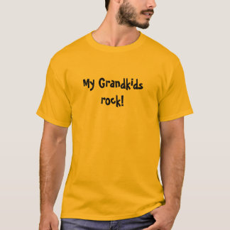 My Grandkids rock! t shirt