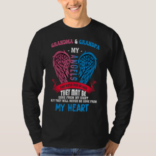 My Grandma & Grandpa My Angels They Watch Over My T-Shirt