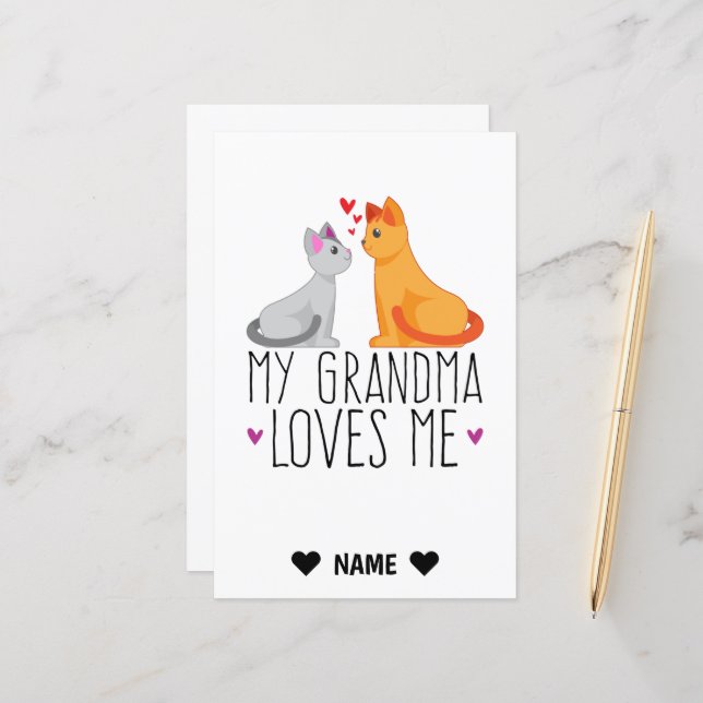 My Grandma Loves Me (Front/Back In Situ)