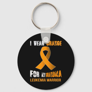 My Grandma - My Leukaemia Warrior Key Ring