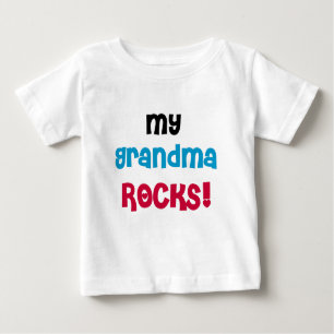 My Grandma Rocks Baby T-Shirt