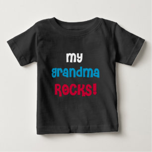 My Grandma Rocks Baby T-Shirt
