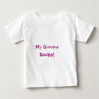 My Grandma Rocks! Baby T-Shirt