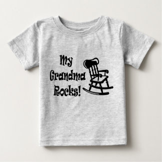 My Grandma Rocks Baby T-Shirt