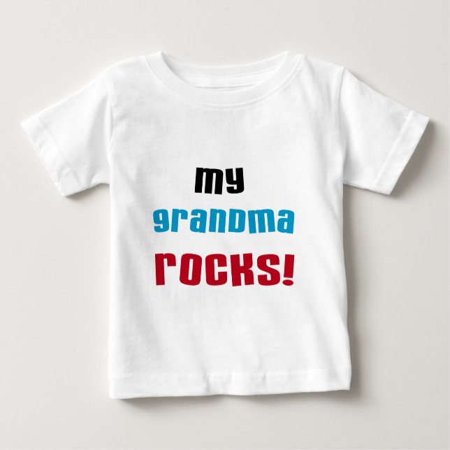 My Grandma Rocks T-shirts and Gifts (Front)