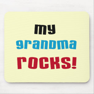 My Grandma Rocks T-shirts and Gifts Mouse Pad