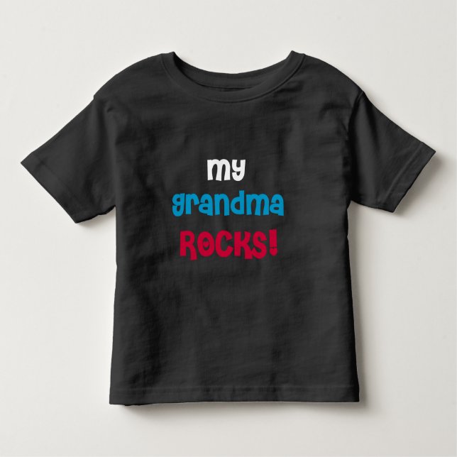 My Grandma Rocks Toddler T-Shirt (Front)
