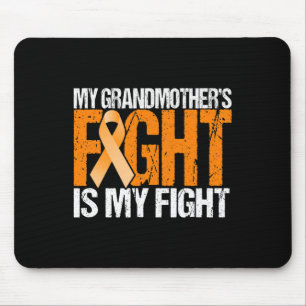 My Grandma's Fight is My Fight Leukaemia Awareness Mouse Pad