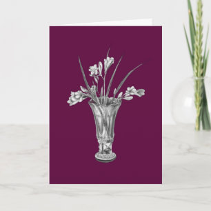 My Grandmother's Freesias - Thank You Card