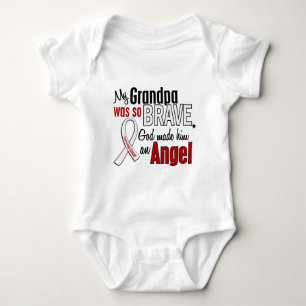 My Grandpa Is An Angel Lung Cancer Baby Bodysuit