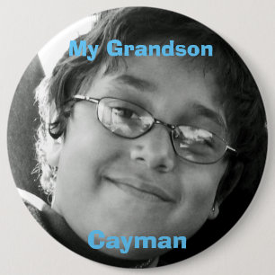 My Grandson, Cayman 6 Cm Round Badge