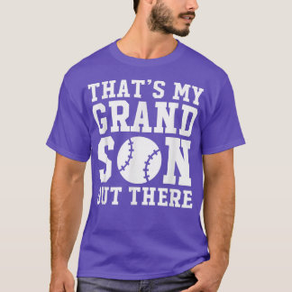 My Grandson Cute Grandparents Grandma Grandpa  T-Shirt