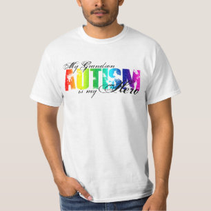 My Grandson My Hero - Autism T-Shirt