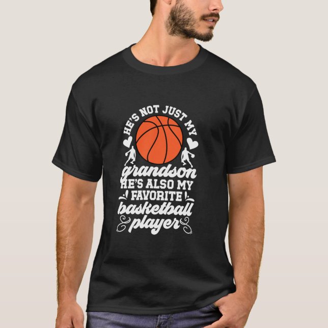 My Grandson Proud Basketball Mimi Of A Basketball  T-Shirt (Front)
