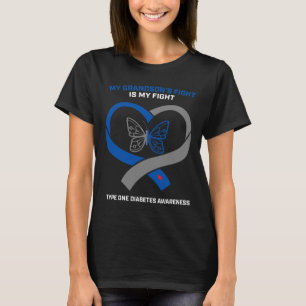 My Grandson's Fight Is My Fight Type 1 Diabetes Aw T-Shirt