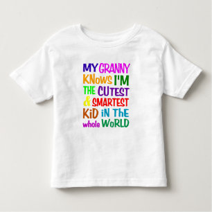 My Granny Knows shirt - choose style