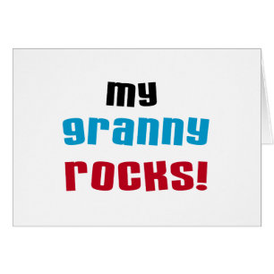 My Granny Rocks T shirts and Gifts