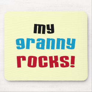 My Granny Rocks T shirts and Gifts Mouse Pad