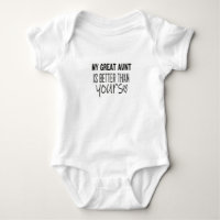 My Great Aunt is better than yours,Newborn,Baby