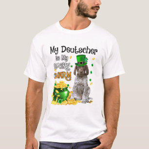 My Great Dane Is My Lucky Charm Cute Dog Patricks T-Shirt