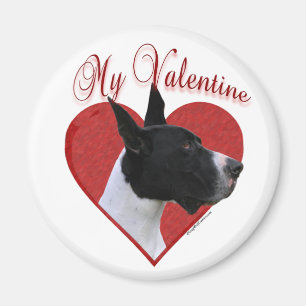 My Great Dane Valentine Magnet