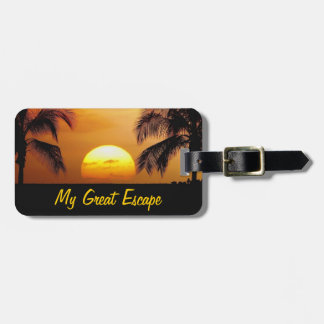 My Great Escape Luggage Tag