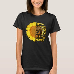My Greatest Blessings Call Me Momo Mother s Day T-Shirt
